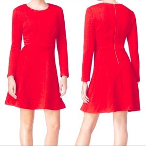 Betsey Johnson Red Cable Knit Dress